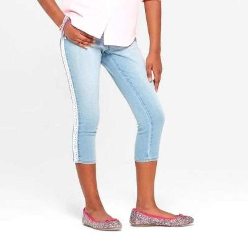 Cute Jeans With detailing on side